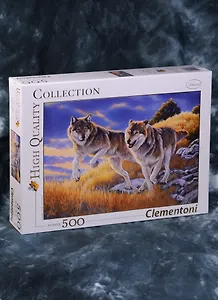 Пазл Clementoni 500 эл. 49*36см. HQ Волки 35033