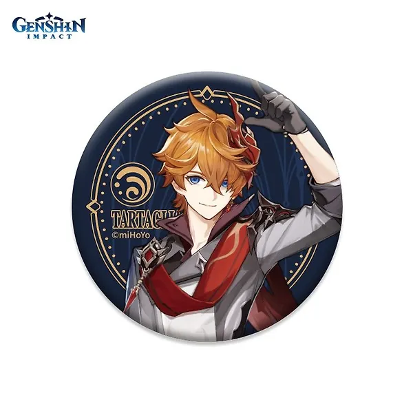 Значок Genshin Impact Fatui Can Badge Tartaglia 2986618 — 2