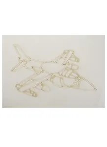 Трафарет Истребитель А4 (3+) (313) (Песочный мир)