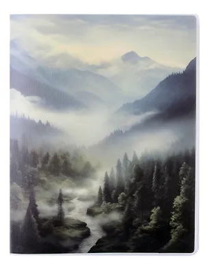 Тетрадь 80л кл. "Nature" ПВХ-обложка, тонир.внутр.блок 3036185