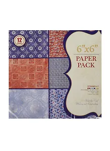 Набор бумаги для скрапбукинга 15*15см, 12 листов, Орнамент 3 (11-22345-4)