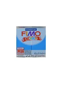 FIMO kids полимерная глина для детей (блестящий синий) (8030-312) (42г) (упаковка)