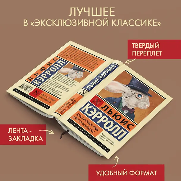 Книга Алиса в Стране чудес. Алиса в Зазеркалье (Льюис Кэрролл) — 5