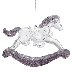 Украшение новогоднее Лошадка (8х1х7) (823768)