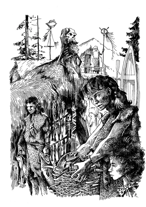 Книга Жертвы дракона. На озере Лоч (Владимир Тан-Богораз) — 8