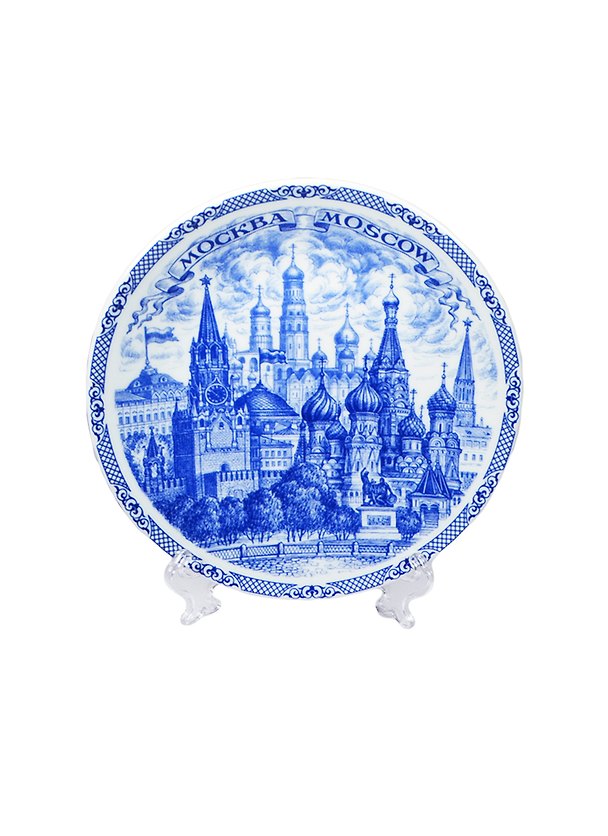 Тарелка Москва ХВБ (фарфор) (D15) (43661) (15-7-19) 2415680 — 1