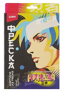 Набор для творчества LORI. Фреска. Истории юных ниндзя "Юный ниндзя"