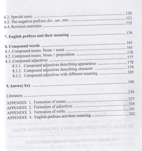Книга Основы словообразования в английском языке. The Basics of English Word Formation. Учебное пособие (Татьяна Макаревич) — 3