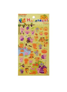 Наклейка декоративная зефирная 2 Животные 3 (95*185) (Наклей-ка!) (упаковка)