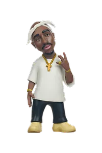 Коллекционная фигурка Тупак Шакур 2Pac (12см) (Minix) (20362)