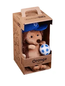 Игрушка мягкая, Orange Toys, Ёжик Колюнчик с мячиком 20см OS634/20