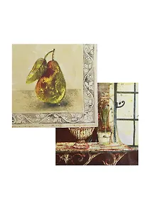 Набор салфеток для декупажа Натюрморт 7.1 (AY-1676/AY-1214) (упаковка)