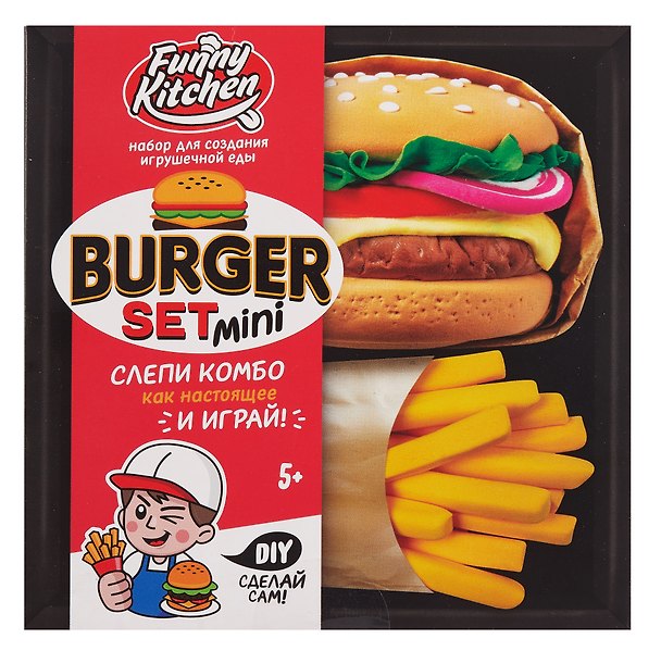 Игрушка «Burger set mini», Funny Kitchen 3090927 — 1