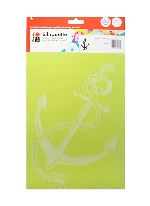 Трафарет-силуэт Marabu 002 Якорь (028800002) (А4) 2418798