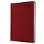 Ежедневник дат. 2026г. А6 176л "Paragraph" красный, 7Б, тв.переплет, иск.кожа, термотиснение, покрытие Soft Touch, скругл.углы, тонир.блок, ляссе, инд.уп — 3114905 — 3