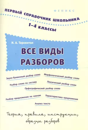 Все виды разборов. 1-4 классы — 2503462 — 1