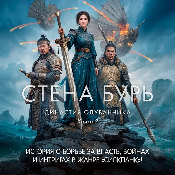 Книга Династия Одуванчика. Книга 2. Стена Бурь (Кен Лю) — 6