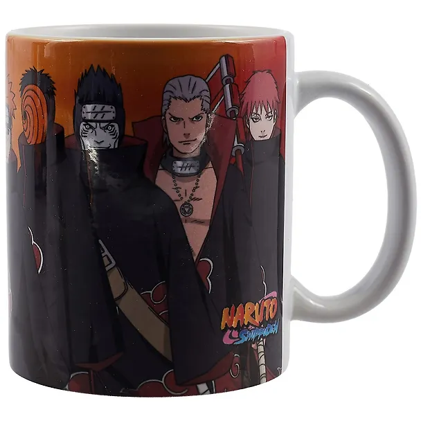 Кружка в подарочной упаковке Аниме Naruto Akatsuki (Наруто) (керамика) (320 мл) 2943234 — 4