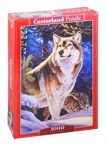Пазл Страж. Волк, 1000 деталей Castor Land C-104062
