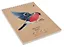 Скетчбук 140*200 40л "Снегирь" 120 г/м2, крафт. картон, выборочный лак, евроспираль — 2989364 — 3