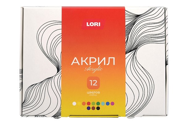 Краски акриловые «Классика», 12 цветов, 15 мл 3150824 — 1