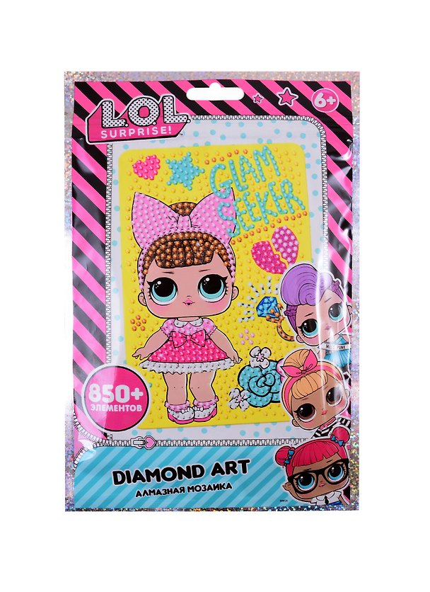 Алмазная мозаика LOL Glam seeker (10х15) (LA0017-1) 2845460 — 1