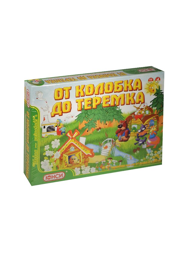 Настольная игра, Юнси, От колобка до теремка 2460606 — 1