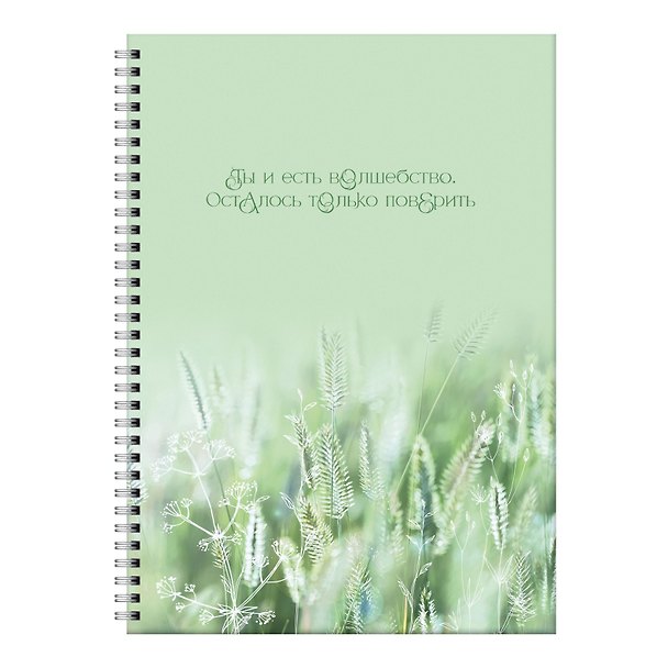 Тетрадь А4 80л кл. "Ты - волшебство.1" евроспираль, мел.картон 3149200 — 1
