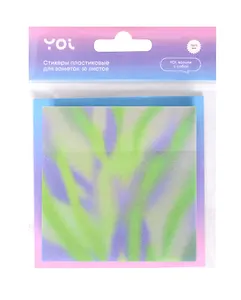 Блок бумаги 75*75 самоклеящийся 45 листов, "Flowers in the mist", в ассортименте