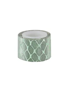 Лента клейкая Centrum Glitter цветной с блестками 12мм*1м, ассорти дизайны