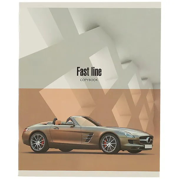 Тетрадь общая «Fast Line» в ассортименте, 48 листов в клетку, A5 - Unnika 252882 — 4