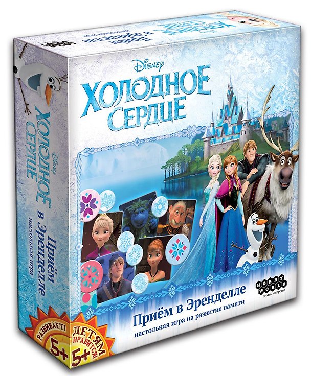 Hobby World Настольная игра, Холодное сердце. Приём в Эренделле 2589484 — 1