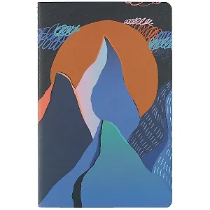 Тетрадь в клетку Kairui, Sunrise in the mountains, 32 листа, в ассортименте