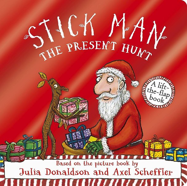 Книга Stick man - the present hunt (Julia Donaldson) Человеткин - охота на подарки (Джулия Дональдсон) /Книги на английском языке () — 1