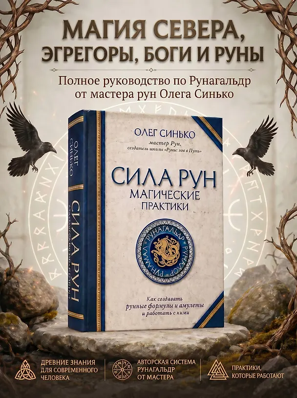 Книга Сила рун. Магические практики. Как создавать рунные формулы и амулеты и работать с ними (Олег Синько) — 5
