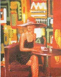 Картина Дама в шляпе (14249) 2193199