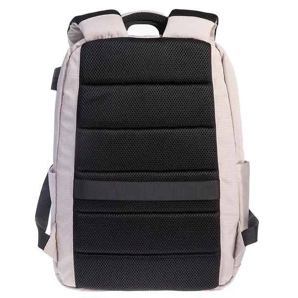 Рюкзак "Light beige" 2 отделения, 43*31*14,5 см, полиэстер, 4 кармана USB-выход 3080342 — 5