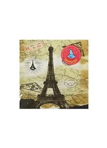 Салфетки бум. Эйфелева башня на бежевом (335338) (набор 20шт) (33х33см) (упаковка)