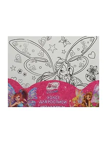 Холст д/росписи MultArt Winx Блум (182951) (20х15см) (краски+кисточка) (набор д/творч.) (3+) (русс. уп.) (в кор. 36шт)