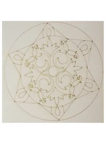 Трафарет Мандала № 17 (3+) (697) (Песочный мир)