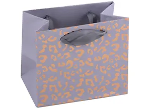 Пакет А6 14*11*6,5 "Дикая радость" нейтр., бум., тиснение с двух сторон