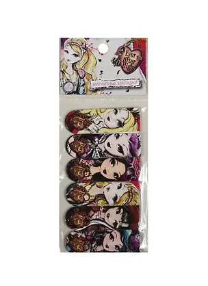 Закладки для книг 06шт "Ever After High" магнитно-пластиковые, ассорти, блистер, подвес, Centrum 235106