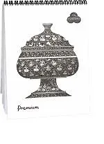 Блокнот Premium Snow (белоснежный) 30л А5 на спирали