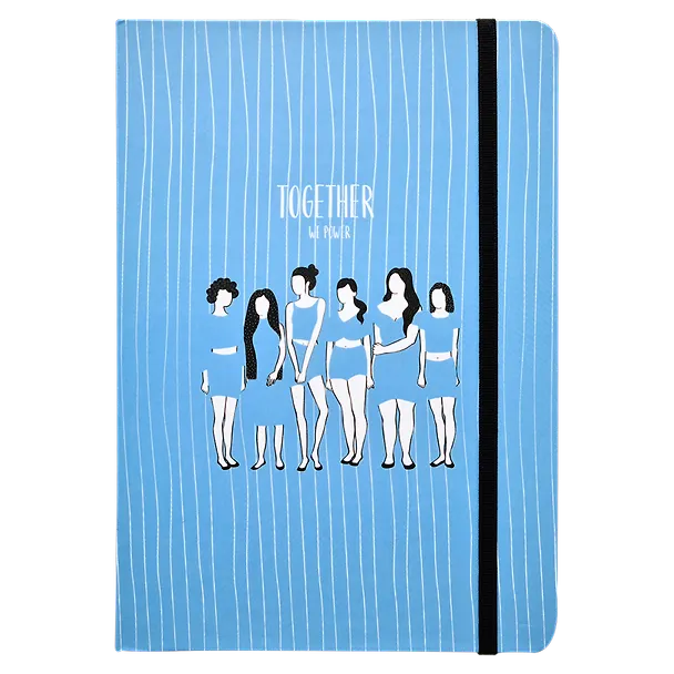 Книга для записей А5 160л лин. "Girls" 7БЦ, ляссе, тонир.блок 257454 — 1