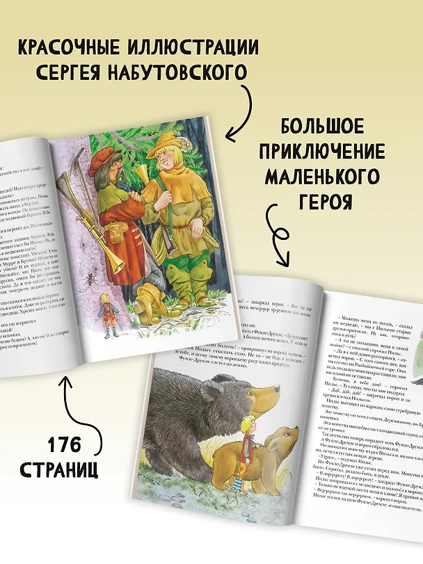 Книга Чудесное путешествие Нильса с дикими гусями (Сельма Оттилия Лувиса Лагерлёф) — 6