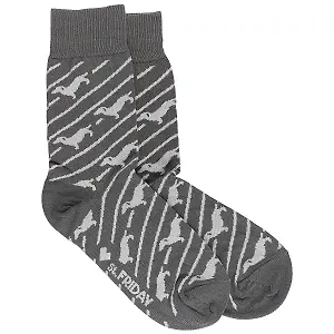 Дизайнерские носки St.Friday Socks, серый