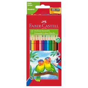 Карандаши цветные Faber-Castell, ЕСО, 12 цветов