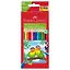 Карандаши цветные Faber-Castell, ЕСО, 12 цветов — 214011 — 1