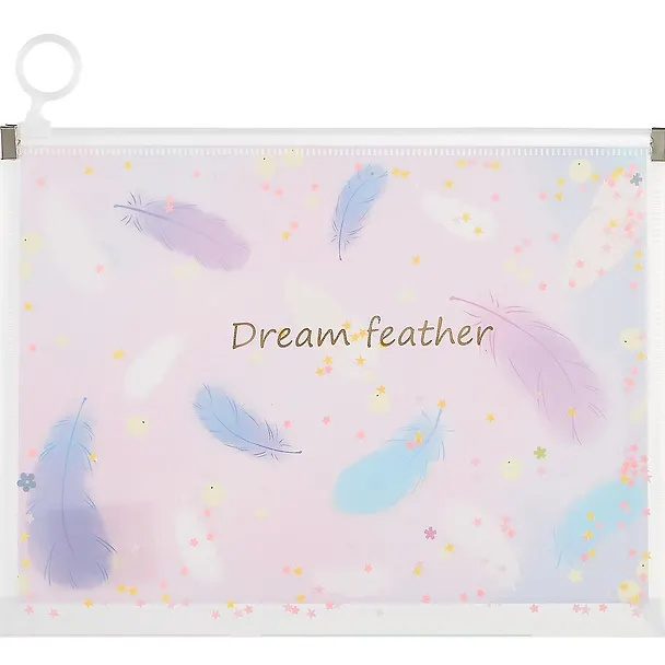 Папка на молнии А5 «Dream feather», с расширением, в ассортименте 261990 — 4