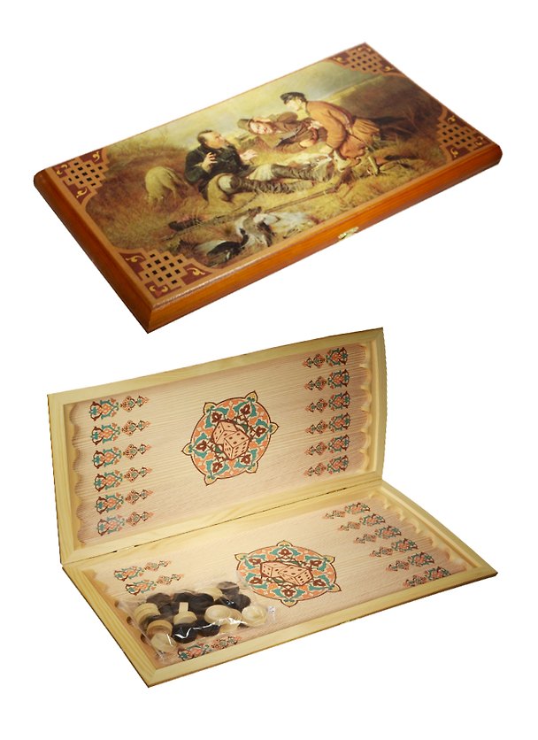 Нарды средние Охотники (50х25х4) (123-023) 2500226 — 1